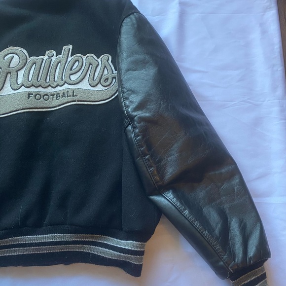 Vintage Oakland Raiders Varisty style jacket s44 - Picture 8 of 10